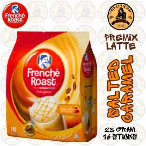 Frenche Roast Indulgence Salted Caramel Latte Instant Coffee Drink 23 Gram 16 Sticks