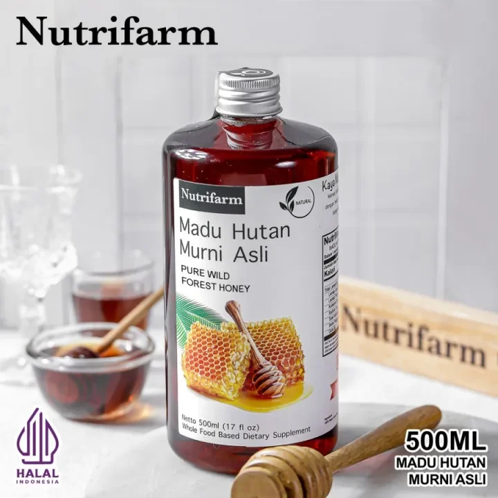 Madu Hutan 500ml (720G) Asli Original 100% Alami Tanpa Campuran Apapun