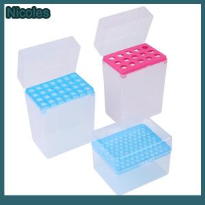 [Nicoles] 10ul 200ul 1ml 5ml 10ml Plastic Laboratory Pipettor Tip Box For Experiment Pipette Tip Holder Box Micropipette Plastic Box
