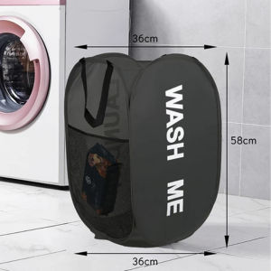 Dirty Clothes Laundry Basket Large Foldable Bag Basket Hamper Waterproof Cloth Storage Box 折叠脏衣篮