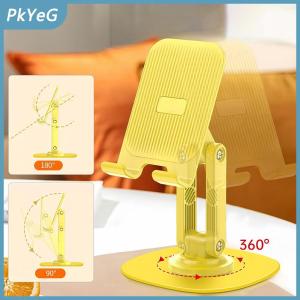 PkYeG 360 ° xoay điện thoại di động chủ có thể gập lại máy tính để bàn điện thoại di động hỗ trợ lười biếng máy tính bảng di động điện thoại di động hỗ trợ đứng