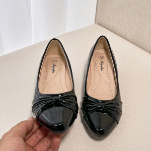Formal Shoes Black School Genuine Leather Office Footwear For Women #GD9038-27C