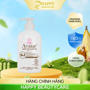 Nước Giặt Xả Đồ Lót Chuyên Dụng 6 in 1 Avatar Lưu Hương 48H Hương Hoa Ban Mai 500mL