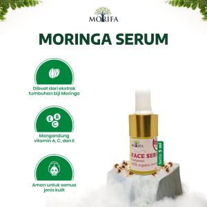 Moringa Face Serum Wajah 5ml Untuk Flek Hitam Mengecilkan Pori Pori
