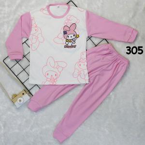 Blinqshop Baju Tidur Anak Untuk 1-10Tahun Bahan Kaos /Piyama Anak Perempuan/Piyama Anak Laki Laki/Set Anak Perempuan/Setelan Anak Laki Laki / Stelan Anak Perempuan/Baju Tidur Anak Perempuan Motif 305