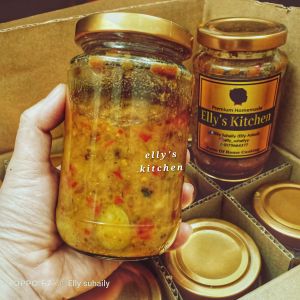 Sambal Tempoyak Bilis Petai 285 gram Ellys Kitchen