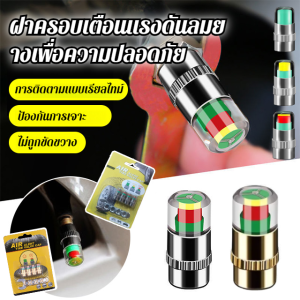 หมวกตรวจสอบยางรถยนต์ ยางฝาปิดปากวาล์วเตือนพิเศษ