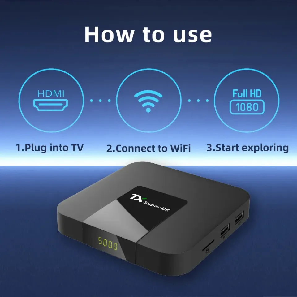 Smart TV Box Android Global Market New Smart TV Box with 20000+