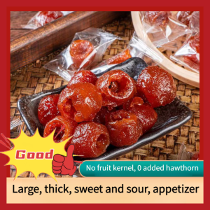 Exploring Big & Thick Seedless Hollow Hawthorn Preserved Fruit Snacks