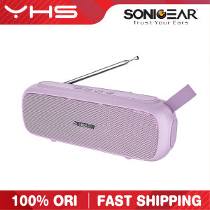 [NEW MODEL] SONICGEAR P8000 SUPER Portable Speaker with Bluetooth 5.0 20W FM Radio 52mm Driver & 6h Playtime