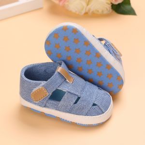 Summer Baby Boys Girls Breathable Anti-Slip Shoes Sandals Toddler Soft Soled First Walkers 0-18 Months