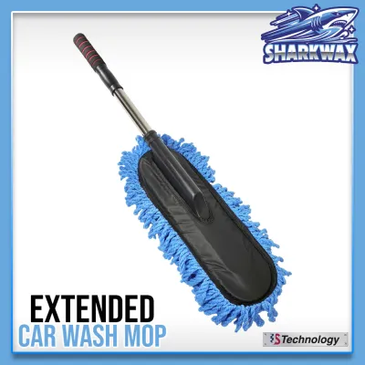 Microfiber Car Wash Brush Mop Kit Mitt Sponge with Long Handle Car Cleaning Brush Supplies Kit Duster Washing Car Tools
