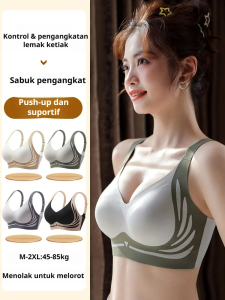 [Aksesoris Payudara Anti-Jatuh/Penopang] Bra Olahraga Tanpa Kawat Bra Push-Up Fashion Wanita Bra Super Bernapas Untuk Yoga Bra Anti-Guncang Bra Elastis Pakaian Dalam Wanita / Bra Wanita Dapat Disesuaikan