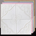 2022 Wallpaper 3D pola Damaskus Foam 70*70CM Stiker Wallfoam Dinding 3D Dekorasi Rumah. 