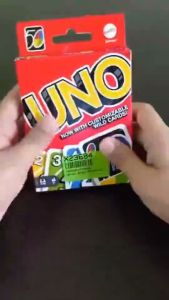 UNO Classic Card Party Game Toy Family Camping and Travel Fun parent-child interaction Game