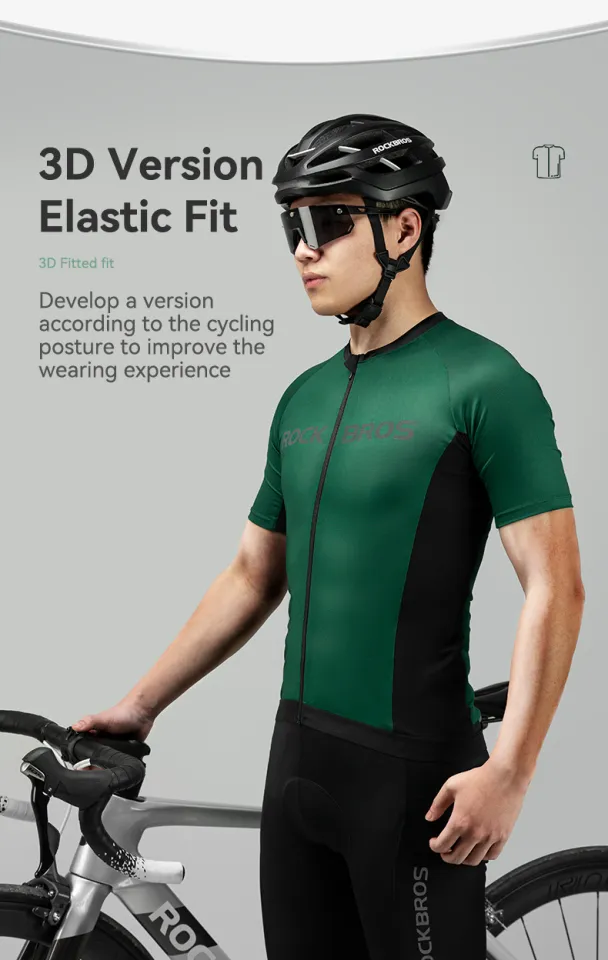 Bicycle Eco Friendly Athletic Wear ROCKBROS Cycling Jersey Set