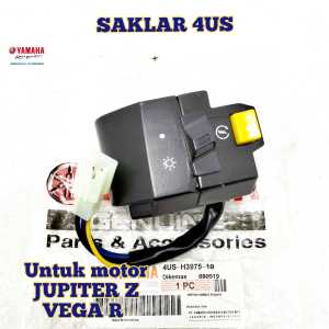 saklar 4us untuk motor jupiter zvega r kualitas bagus dan original memiliki kualitas yang bagus sehingga membuat anda nyaman dalam berkendaraan ygp