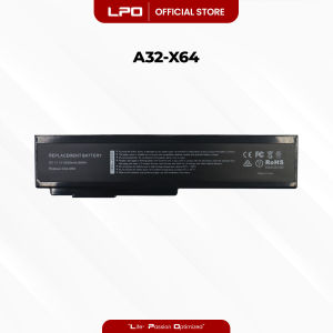LPO Laptop Battery A32-M50 A32-X64 Replacement Compatible with Asus Pro62 Pro64 Series Asus X64 Series A32-N61