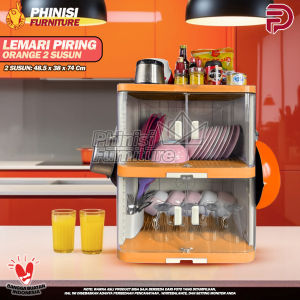 Lemari Piring Fawsline - Rak Piring Plastik Lemari Piring Fawsline Rak Piring Dapur dengan Tempat Sendok Rak Dapur