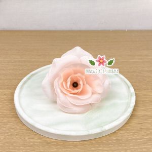 COD 1 PCS KELOPAK KEPALA KUNTUM BUNGA MAWAR OF PLASTIK ARTIFICIAL DEKORASI - KUNTUMAN BUNGA TABUR - HIASAN DEKORASI WEDDING