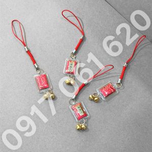 Dây Treo Chú Lăng Nghiêm Cầu Bình An May Mắn Xua Đuổi Vận Xấu Treo Điện Thoại Móc khóa Túi Xách...