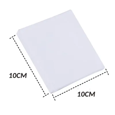 Mini Canvas Panels Board 285gsm Custom Wood Frame Printed Canvas Wall Art Small Canvas Boards Blank for Paintings Projects