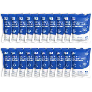 10/20pcs Ice Pack 200ml Disposable Travel Drinks Food Refrigeration Preservation for Insulation Box Foam Box