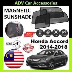 Honda Accord 2014-2018 ADV Magnetic Sunshade [4 PCS]