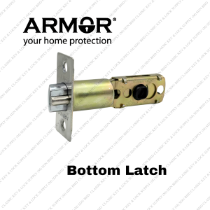 Armor Heavy Duty Cylindrical Door Lock Latch Tongue Backset 60 - 70MM SUS304 STAINLESS STEEL