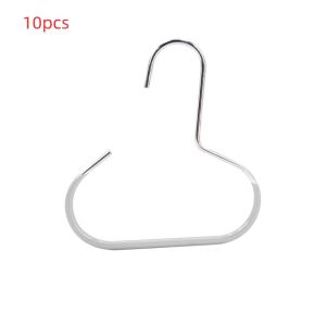 QUESU 10pcs Đa chức năng Móc treo mũ bằng kim loại Dễ dàng lắp đặt. Thời trang Giá để đồ gắn tường. Móc đa năng Bền bỉ Trang trí và sắp xếp tủ quần áo dành cho mũ lưỡi trai khăn quàng cổ thắt lưng.
