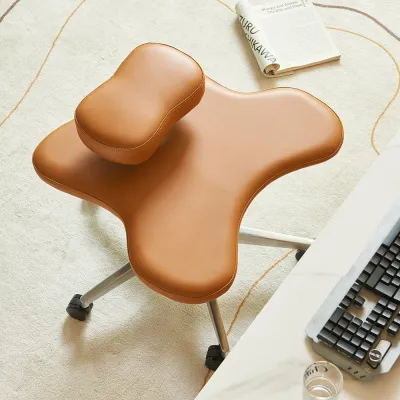 Double Seat Yoga Chair for Cross-legged Sitting Back Pain Relief Office Chair