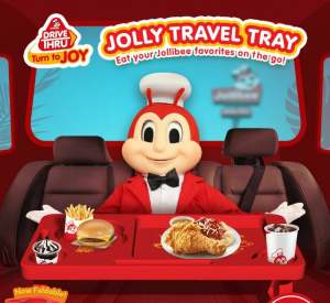 Jollibee tray jolly travel tray