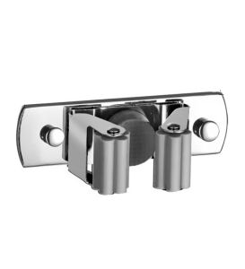 ราวตะขอ ราวแขวน อเนกประสงค์ สแตนเลส 304 แบบ ตะขอพร้อมตัวหนีบ  Stainless Steel 304 Storage Organizer Hanger Wall Mounted Mop Broom Holder Hooks and Clip