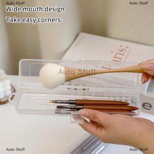[COD] Auto Stuff 1 cái móng tay nghệ thuật Công cụ rỗng hộp lưu trữ nhíp cắt bút đánh bóng móng tay đệm tập tin nhựa container