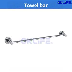 [OKLIFE®]Wall Mounted 304 Stainless Steel Towel Rack Multi-layer Bathroom Shelf with Towel Bar for Ho & Home