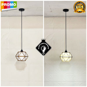 Lampu Gantung Modern Minimalist Prisma Isi Tunggal