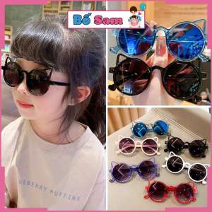 Kính mát hình tai mèo cho bé 2-12 tuổi chống tia UV dễ thương thời trang Shop Bố Sam