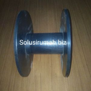 perbiji GULUNGAN KABEL D17CM T12CM PVC PLASTIK BEKAS HASPEL BOBIN GULUNG KABEL