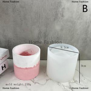 [COD] Home Fashion Round Flowerpot Concrete Molds Plant Pot Concrete Silicone Moulds Handcraft Resin Casting Molds for Pen Storage Box Home Decor