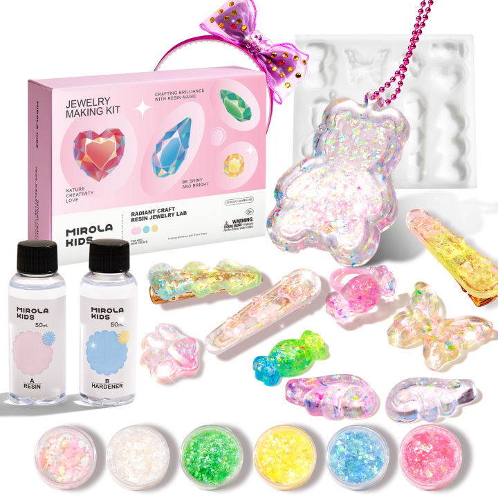 Girls jewelry hot sale making kit