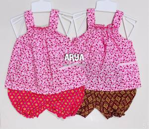 ชุดไทยเด็ก ชุดสงกรานต์ (รหัสD28) คอกระเช้า ลายดอก+กางเกงลายไทย แรกเกิด-12เดือน หรือน้ำหนักไม่เกิน9กิโล ใส่สวยและน่ารักมากๆ