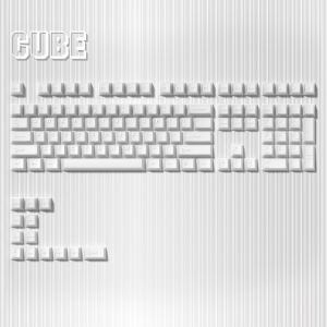 Wopier 129 Phím Anh Đào Hồ Sơ xanh trắng Ngọc Mờ Keycaps Hải Quan Nhuộm Sub Key Mũ Cho 61/64/68/84/87/100/104/108 công tắc Cherry MX Bàn phím cơ chơi game