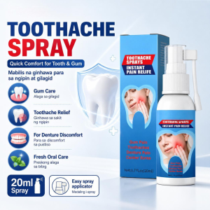 3 Second Pain Relief Toothache Spray Fast Pain Relief for Adult & Kids Periodontitis Tooth Decay