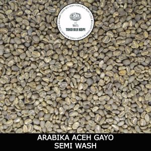 GREEN BEAN BIJI KOPI ARABIKA ACEH GAYO SEMI WASH - 1 KG