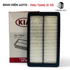 Lọc gió động cơ máy dầu & lọc điều hoà than hoạt tính SantaFe (2.2D đời 2019-2020) (9200/K000/R0000)