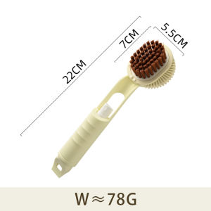 Tầm Nhìn Đa Chức Năng bàn chải đánh giày Với bàn chải vệ sinh gia đình hộp đựng xà phòng Cho Giày Dép Đa Năng Tích Hợp bình đựng dung dịch Làm Sạch Bàn Chải bàn chải có tay cầm dài Với bình đựng dung dịch