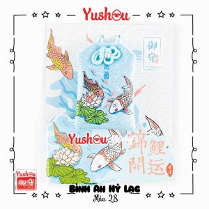 Móc Khóa Yushou Sức Khỏe - Mẫu 28 - Bình An Hỷ Lạc (Kiểu Omamori) Có sẵn