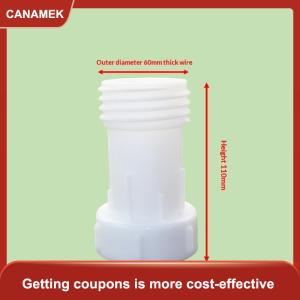 【CANAMEK】 S60 Để S60 IBC Tank Nối Mở Rộng Hose Leakproof 2 Inch Nhựa Adapter Cho Công Nghiệp Bể Chứa