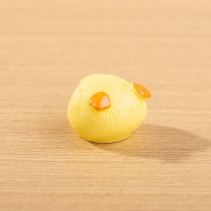 Hoạt hình dễ thương nấu bếp nhỏ màu vàng vịt mini đồ trang trí nhựa dẻo cảnh quan vi mô Máy tính để bàn xe nhà trang trí thủ công mỹ nghệ