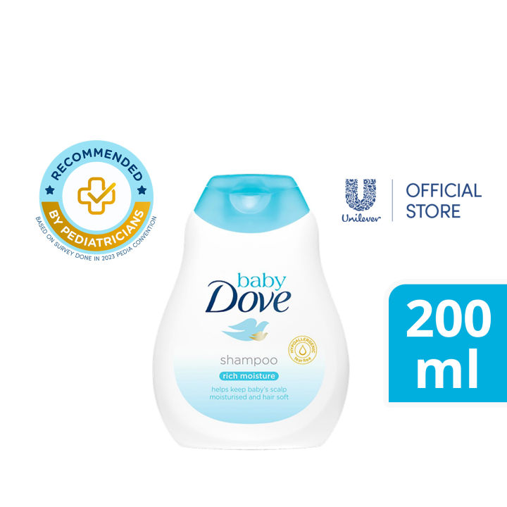 Baby Dove Hypoallergenic Tear Free Shampoo Rich Moisture 200ml Lazada PH